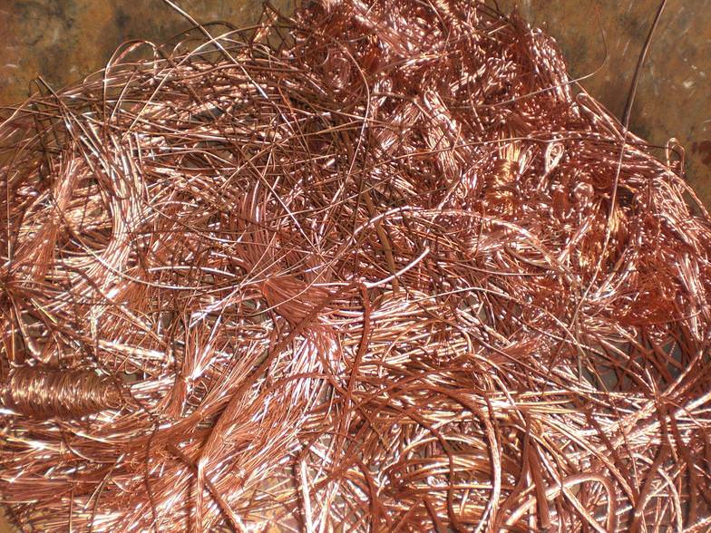 Copper recycling materials